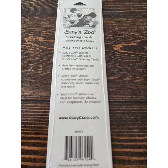 Stickers - Suzy's Zoo SEALED 9615 Dogs 4 Sheets - New, Rare, HTF - Retired 14&28 - Picture 4 of 5